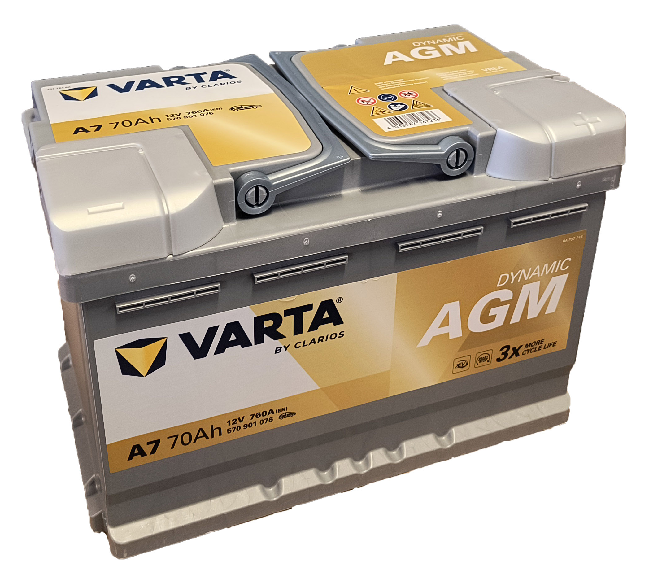 ΜΠΑΤΑΡΙΑ ΑΥΤΟKΙΝΗΤΟΥ 12V 70AH AGM VARTA 